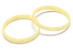 Fitness Center Embossed Silicone Bracelets Waterproof Customized Color