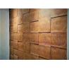 Buy cheap Tree Ring Wood Brown Cultured Stone Brick 1160x300x30mm Waterproof Good Sealing from wholesalers