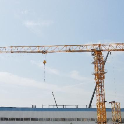 Quality Telescopic Flat Top Tower Crane For Limited Space 6t for sale