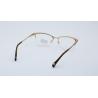 Buy cheap Fashion clear lens eyeglass for Women carved flowers decoration birthday gifts high quality metal eyewear from wholesalers
