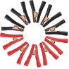 Buy cheap ISO9001 Rubber Alligator Battery Clamps , 600V Crocodile Battery Clips from wholesalers