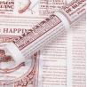 Buy cheap Vintage Newspaper Waterproof Flower Wrapping Paper For Bouquet Florist from wholesalers