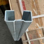 50*25mm Size 2.0mm Galvanized Steel C Post Profile Roll Forming Equipment for