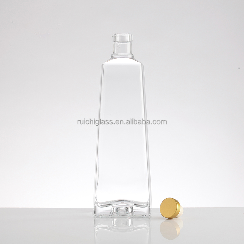 Industrial Beverage Custom 750ml Heavy Bottle Empty Glass Red Wine Bottle with Lids