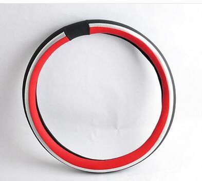 Buy cheap PU steering wheel cover hand made car cover hot sale good quality from wholesalers