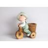 Buy cheap Outdoor Magnesium Oxide Garden Statue Sculpture Small Children Riding Statue from wholesalers