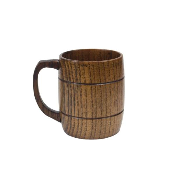 Buy cheap Ecodesign Gift Wooden Cup Rustic Beer Mugs Handmade from wholesalers