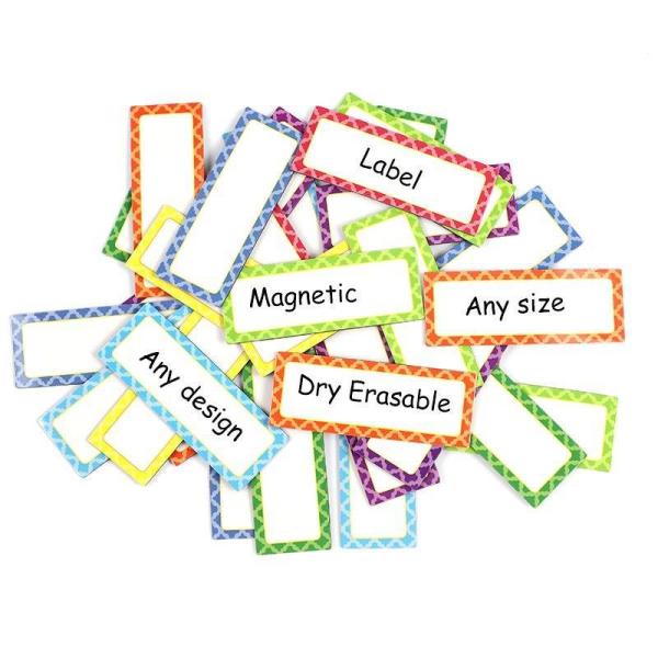 Buy cheap Printable Reusable Magnetic Dry Erase Labels Removable Whiteboard Label Magnets from wholesalers