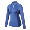 Buy cheap Zipper long sleeve lady cool sports t-shirt fitness running yoga coat from wholesalers