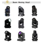 Disco 200W LED Moving Head Beam Light BSW 3IN1 Moving Head Light