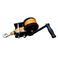 Buy cheap Boat 1800 Lb Industrial Hand Winch Black Electrophoresis With Automatic Brake product
