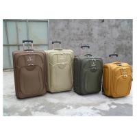 Buy cheap Soft Polyester Fabric Eva 600D Material Suitcase Trolley Case Luggage 20 /24 / product