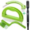 Buy cheap Kitchen Bathroom Cleaning Tile Joint Brush ABS Plastic Green from wholesalers