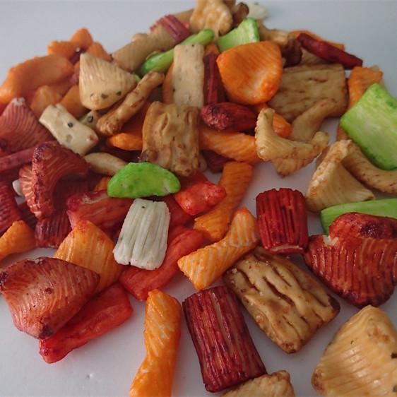 Buy cheap Gourmet Rice Cracker Snacks High Temperature Oriental Rice Snacks from wholesalers