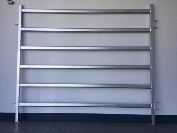 Buy cheap 1.8 x 2.1MHeavy Duty Cow Fence Panels Yard Fencing 5 Oval 2mm thick M from wholesalers