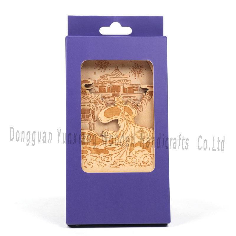 Urban Creative Wooden Mobile Phone Holder City Tourism Surrounding Gifts Ornaments Souvenirs