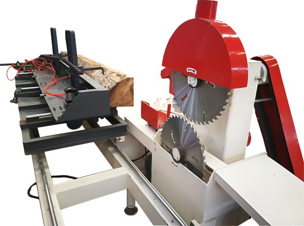 Buy cheap circular twin blade wood sawmill machine,mini table saw,circular sawmill from wholesalers