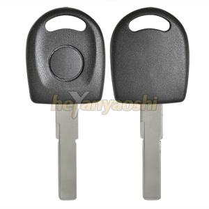 Buy cheap Silver Blade Plastic + Brass Transponder Key Shell For Volkswagen from wholesalers