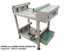 China 460mm PCB Chain Conveyor , PCB Board Stacker Upper Board And Lower Board CE on sale