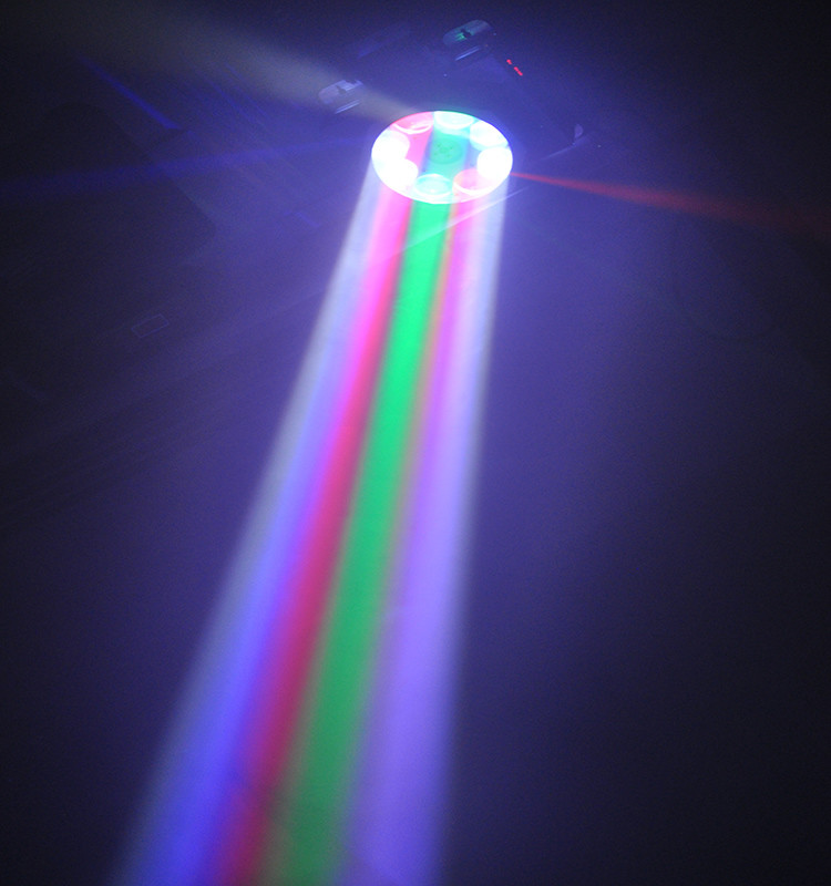 8pcs*3W RGBW LED GOBO/ Beam Effect Light