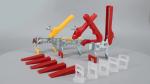 Buy cheap Plastic tile leveling system / clips and wedges ceramic tile leveling /install tools tile leveling system spacer from wholesalers