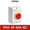 Buy cheap KRIPAL IP65 Electrical Rotary Switches 4 Pole 40A Waterproof IEC Standard from wholesalers