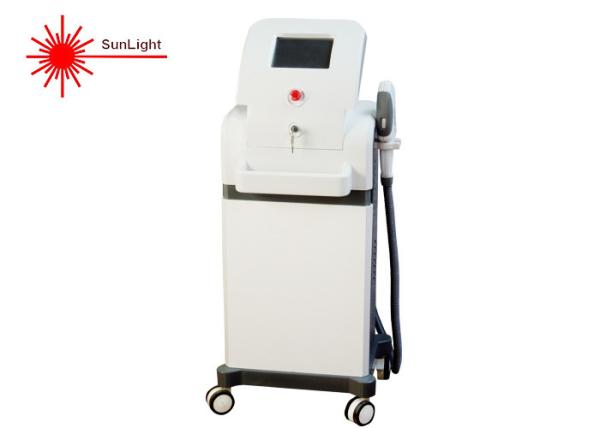 Buy cheap Elos IPL Laser Hair Removal Machine Skin Rejuvenation Vertical Style White Color from wholesalers