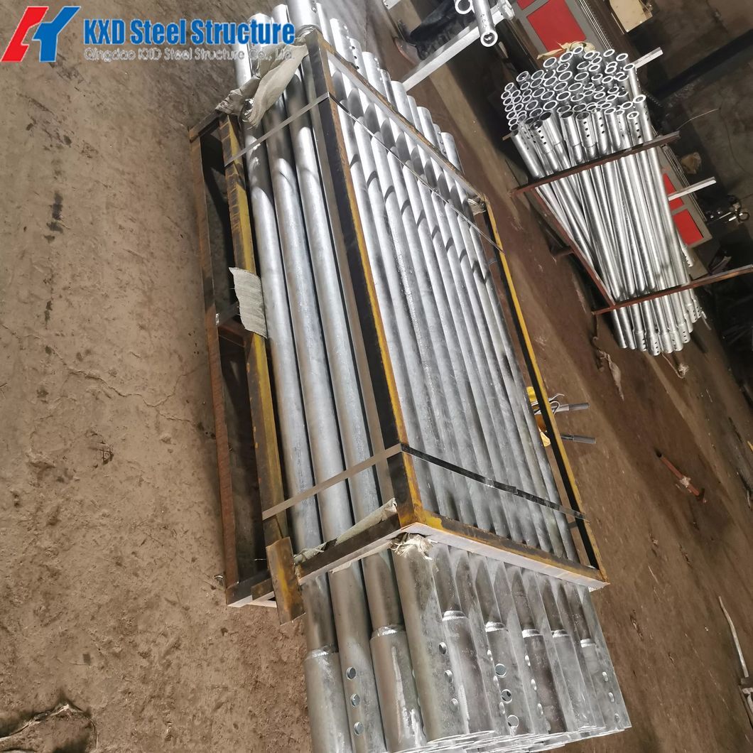Prefabricated Hot Deep Galvanzied Steel Ground Screw Metal Customized Iron Helical Anchor Bolt