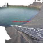 0.2mm-3mm Thickness LLDPE Geomembrane Liners for Fish Farm Environmentally