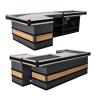 Buy cheap Convenient Supermarket Steel Checkout Counters Stainless Steel Table Cashier from wholesalers