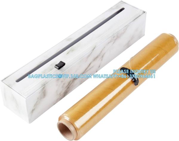 Refillable Pla Wrap Dispenser PVC Cling film Professional BPA Free Plastic Wrap