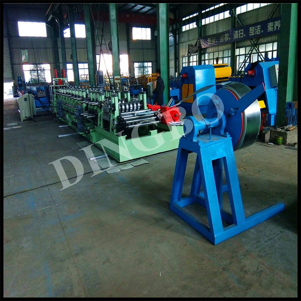 Casting Steel Plate Rolling Machine , K Span Roll Forming Machine Gardens Use