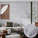 OEM Marble Effect Kitchen Wallpaper Dark Grey Marble Tile Effect Wallpaper