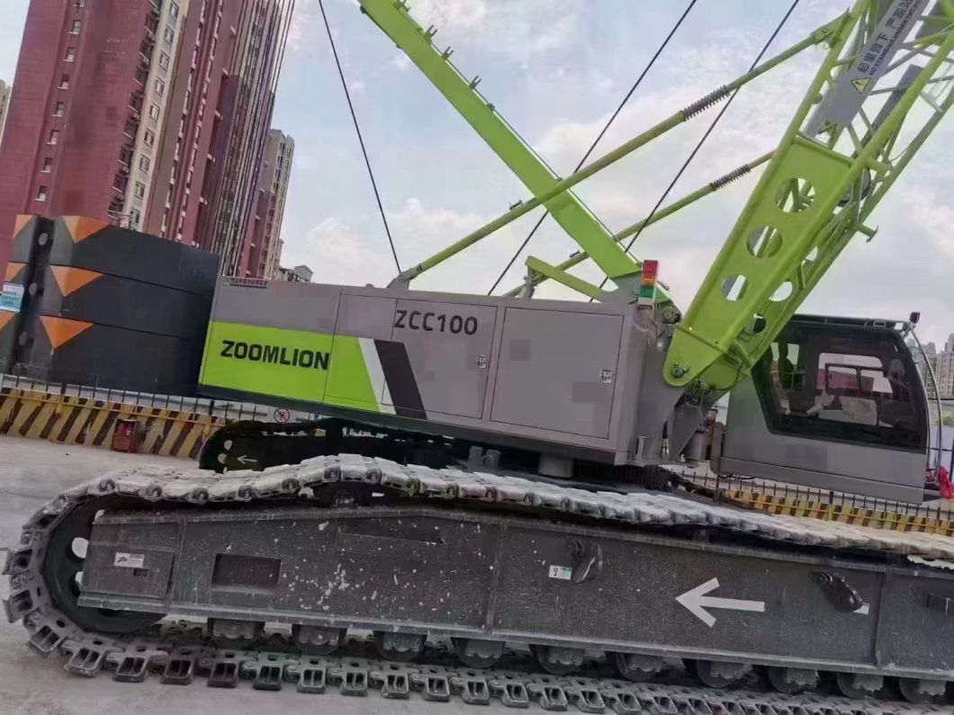 Zoomlion Zcc100 Crawler Crane for 20 Years Does Not Leak Oil
