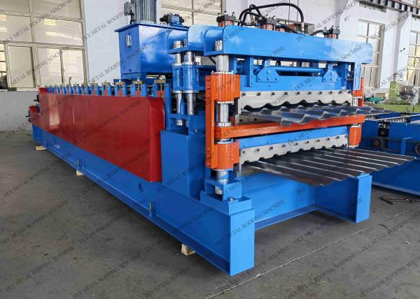 Buy cheap Glazed Automatic Touch Screen Roof Tile Roll Forming Machine 50hz Cr12 from wholesalers