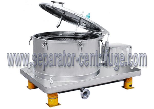 Quality Top Discharge Type Plate Top Discharge GMP Centrifuge with Explosion-proof Motor for sale