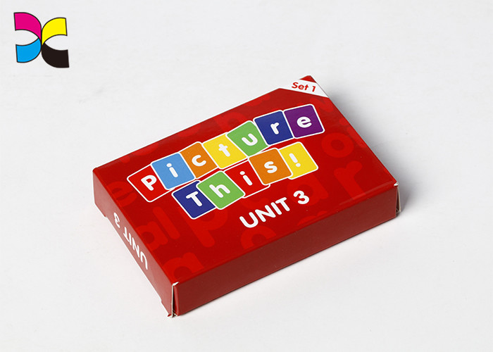 CMYK Color Card Printing Services Art Paper With Round Corner OEM Accepted