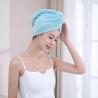 Buy cheap Women's High Density Hair Drying Cap 88g-90g Quick-drying Turban with Cartoon Embroidery from wholesalers