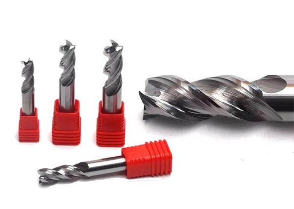 Buy cheap Aluminum Processing Flat Nose End Mill , Tungsten Carbide Milling Bits Anti - Wear from wholesalers