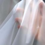 Fog Surface 100% Tpu Transparent Clothing Material