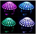 DMX512 Crystal Magic Ball Stage Light Dj Light Bar 6x3W 12CH 220x220mm