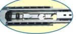 Double Channel Sliding Door Track 14mm-60mm Length Customized Service