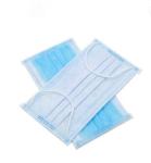Medical Grade Disposable Surgical Mask Blue White Color With Ear Loop