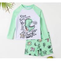 Buy cheap Green Cute Uv Upf 50 Boys Swimwear Sets For Vibrant Children product
