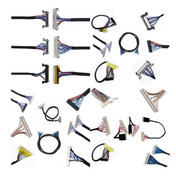 Buy cheap Professional LVDS Cable Assembly for Displays Cameras Length Range 1-5 meters Wire Gauge AWG26-28 from wholesalers