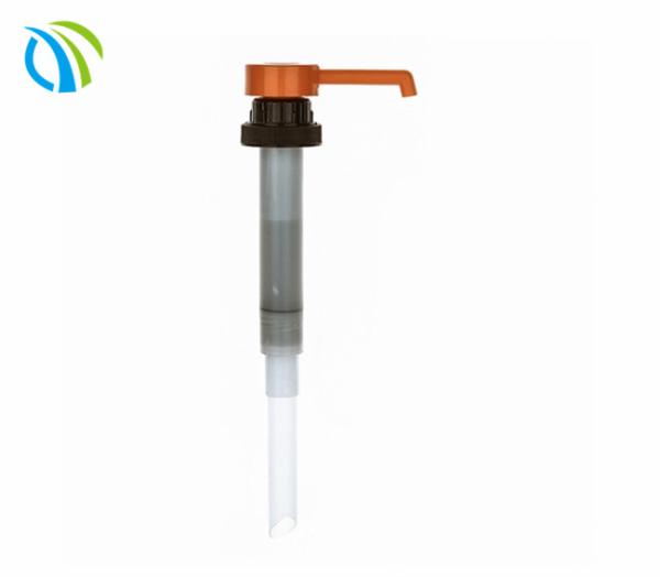 Buy cheap 15ml Bottle Syrup Pump Food Grade 28mm 28 410 Pump Brown Head ODM from wholesalers