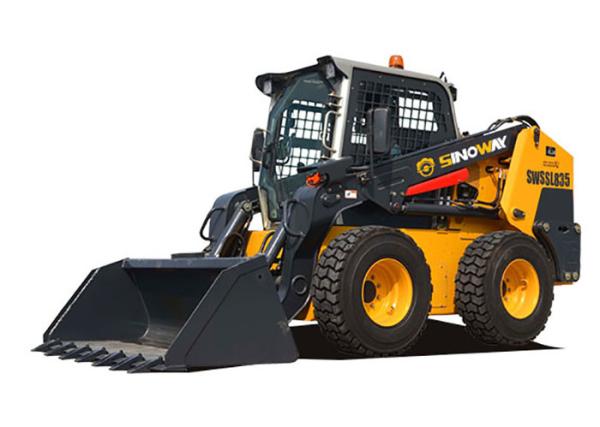 Buy cheap Skid Steer Loader Soil Moving Equipment 67hp Yanmar Engine SWSSL835 from wholesalers