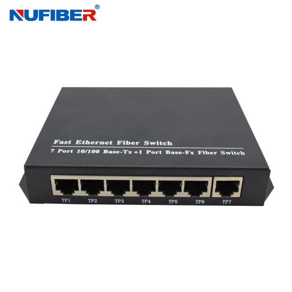 Buy cheap DC5V 1A 7 Port Ethernet Switch 100Mbps Speed IEEE802.3u Standard from wholesalers