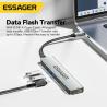 Buy cheap 7 In 1 USB C HUB Multifunction Ports Fast Transmission 60W 4K 30Hz from wholesalers