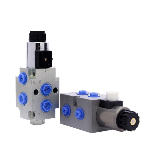 Buy cheap On Off Solenoid Control Valve 6 Way 2 Position Hydraulic Electric Valve from wholesalers